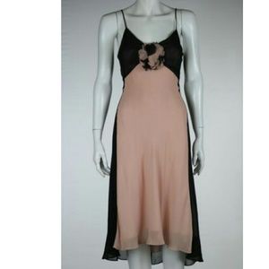 Y2K BCBG RUNWAY Chiffon Sheath Dress SLIP DRESS COQUETTE LOLITA HOMECOMING PROM